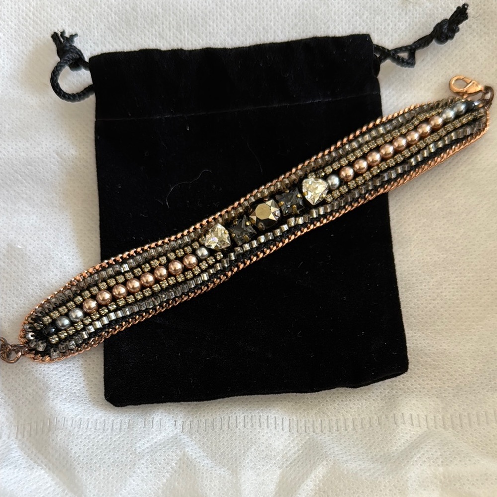 Joomi Lim Black and Gold Bracelet